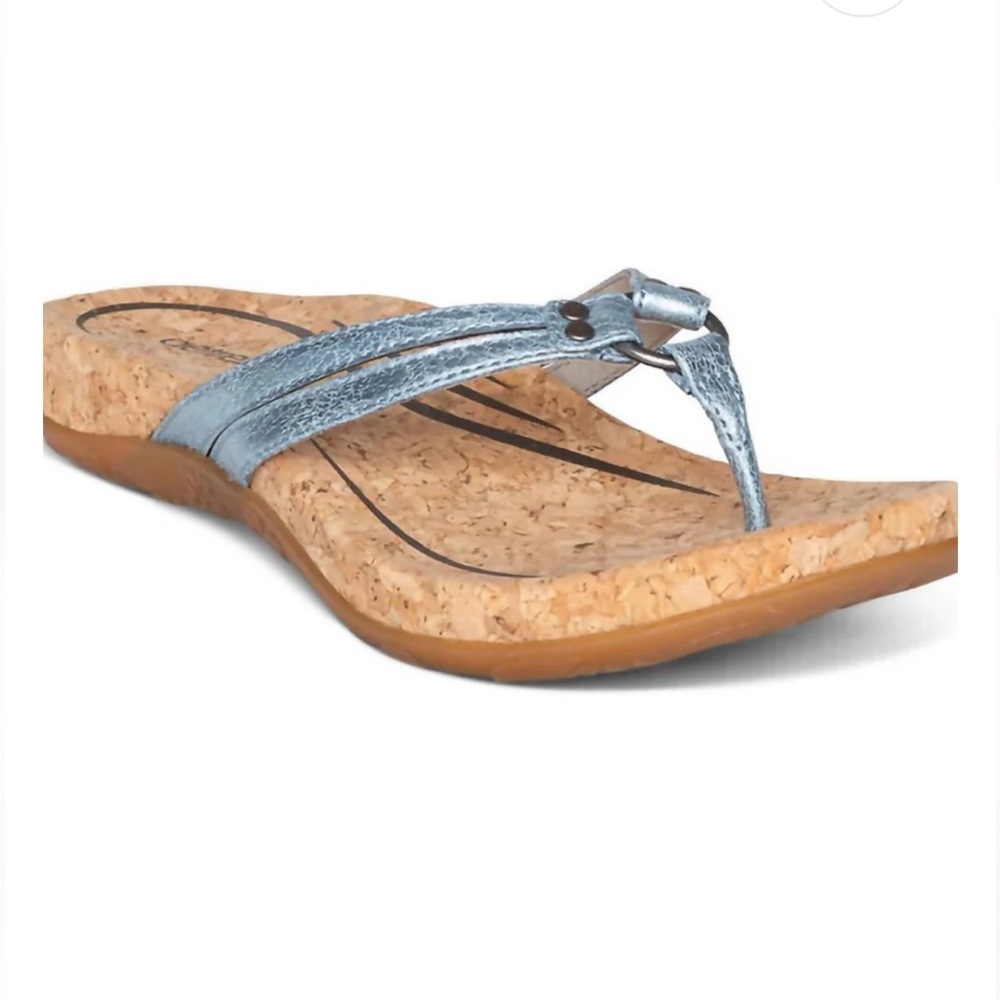 Aetrex Taylor Sandals in Navy